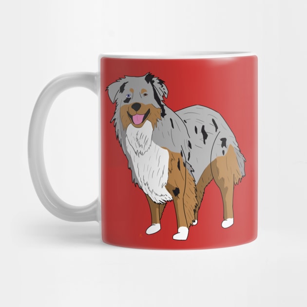 Australian Shepherd by AMCArts